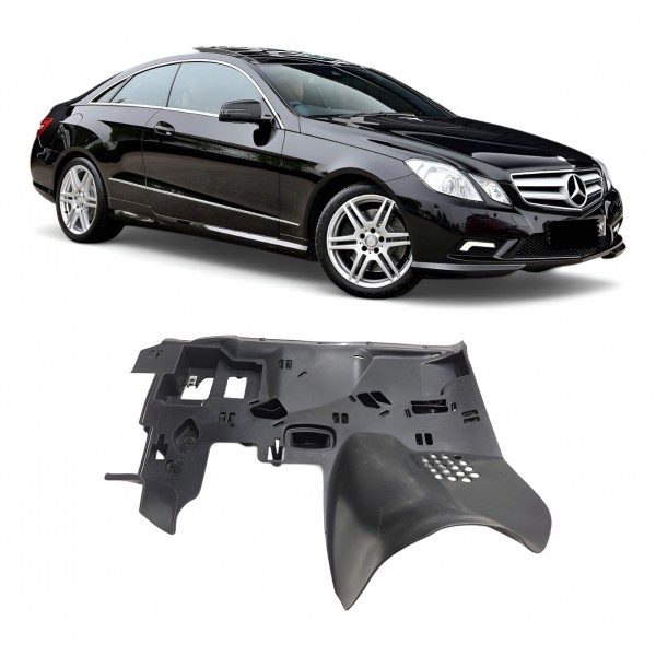Acabamento Inferior Painel Mercedes E500 Coupê 2010 2011 Preto Original