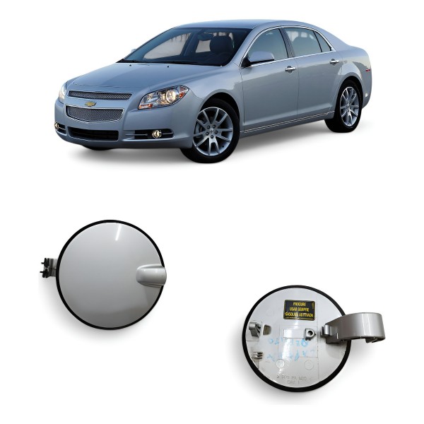 Portinhola Tanque Combustível Gm Malibu 2010 2011 2012 Cinza 2011