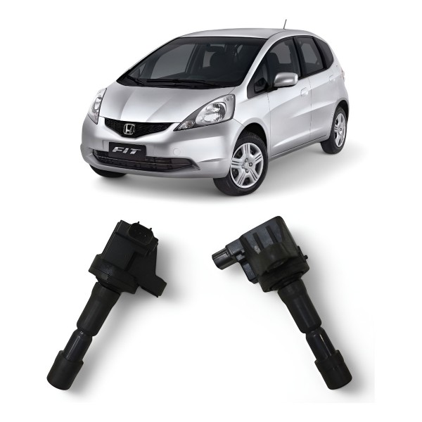 Bobina Ignição Honda Fit 2009 2010 2011 2012 2013 2014