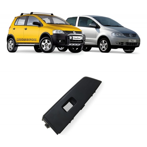 Moldura Botão Vidro Traseiro Esquerdo Fox Crossfox 2004 2010