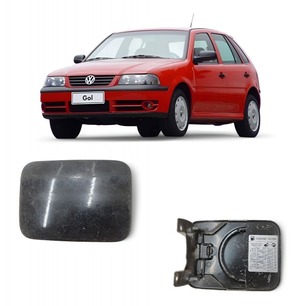 Portinhola Tanque Combustível Vw Gol G3 2000 A 2004 Preto 2002