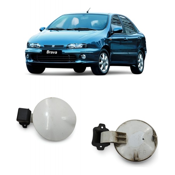 Portinhola Tanque Combustível Fiat Brava 1997 A 2005 Branco 2003