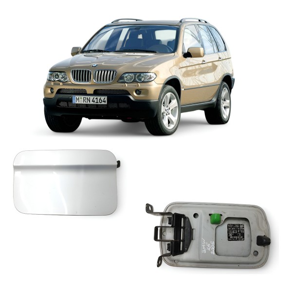 Portinhola Tanque Combustível Bmw X5 2005 2006 Branco 2005
