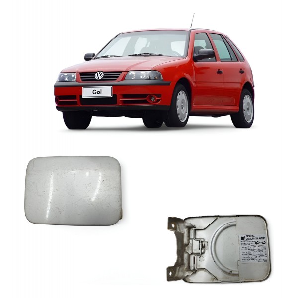 Portinhola Tanque Combustível Vw Gol G3 2000 A 2004 Cinza 2002