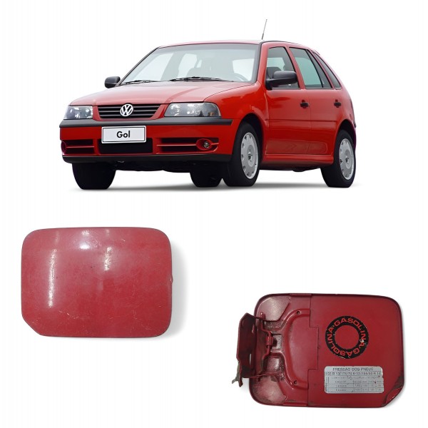 Portinhola Tanque Combustível Vw Gol G2 1996 A 2000 Vermelho 1998