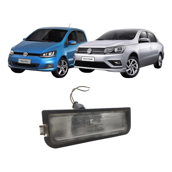Luz Placa Vw Gol Voyage Fox G5 G6 G7 G8 2009 A 2018