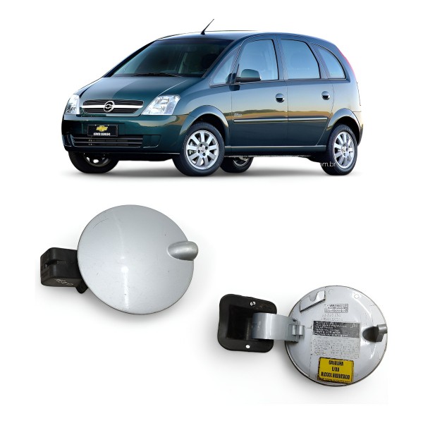 Portinhola Tanque Combustível Gm Meriva 2003 2004 A 2011 Cinza 2008