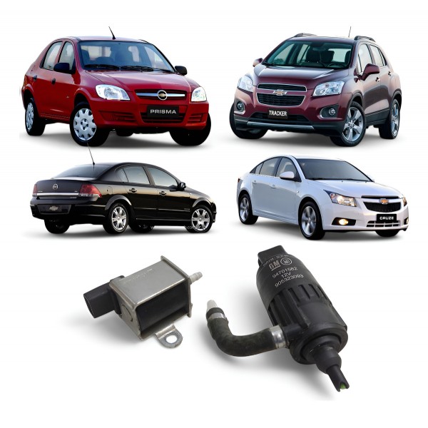 Kit Bomba Válvula Partida Frio Gm Celta Vectra Onix Cruze