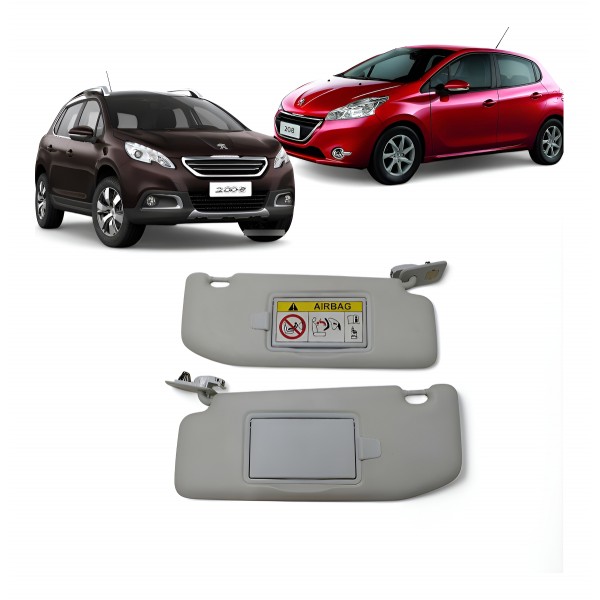 Par Quebra Sol Peugeot 2008 208 2015 2016 2017 2018