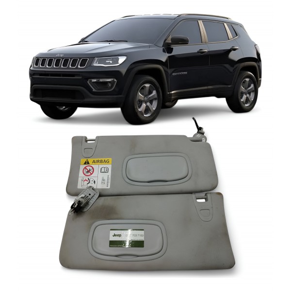 Par Quebra Sol Jeep Compass 2018 2019 2020 2021 2022 Orig