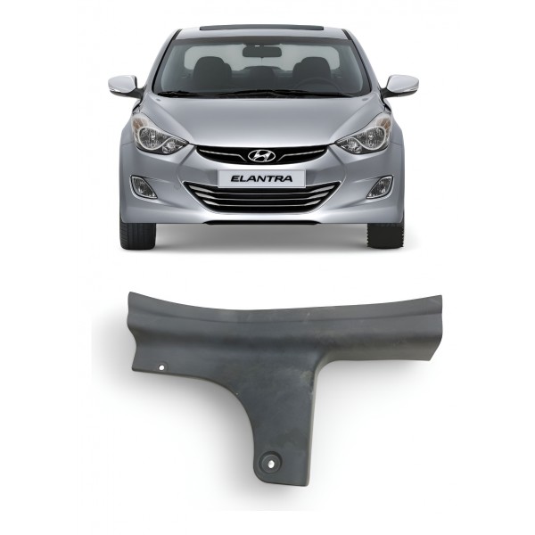 Solteira Interna Traseira Esquerda Elantra 2012 A 2014 Preto