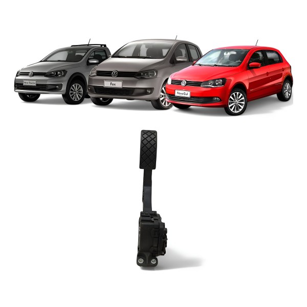 Pedal Acelerador Eletrônico Vw Saveiro Fox Gol G6 2013 2023
