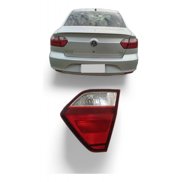 Lanterna Tampa Traseira Direito Vw Voyage 2013 2014 A 2017 Direito/passageiro Vermelho