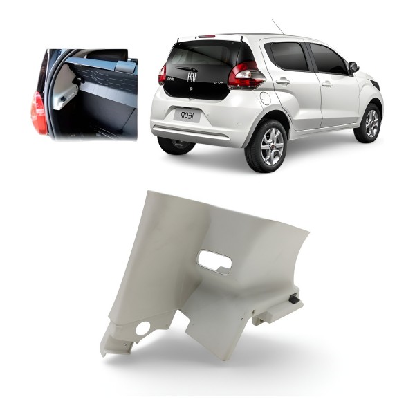 Suporte Tampa Bagagito Direito Fiat Mobi 2017 2018 A 2023 Cinza