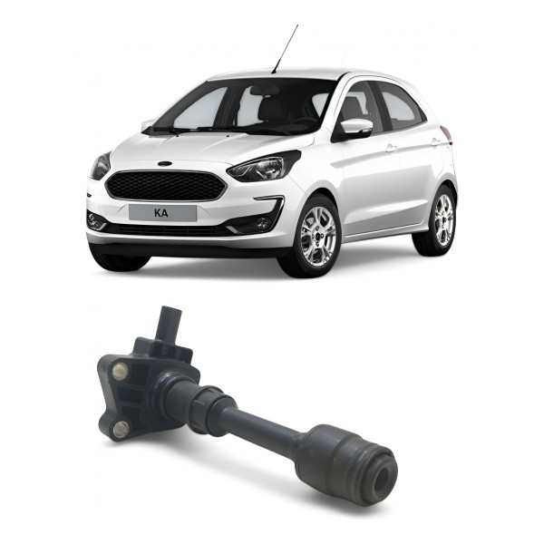 Bobina Ignição Ford Ka 1.0 3cc 2014 2015 2016 2017 2018
