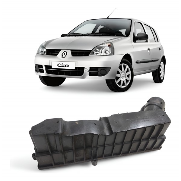 Base Inferior Caixa Filtro Ar Renault Clio 1.0 16v 2008 2014