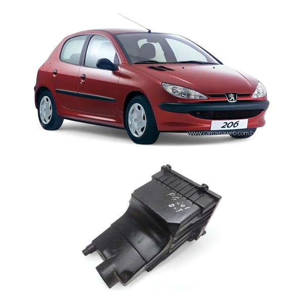 Tampa Caixa Filtro Ar Peugeot 206 1.4 1.6 2001 2002 A 2007
