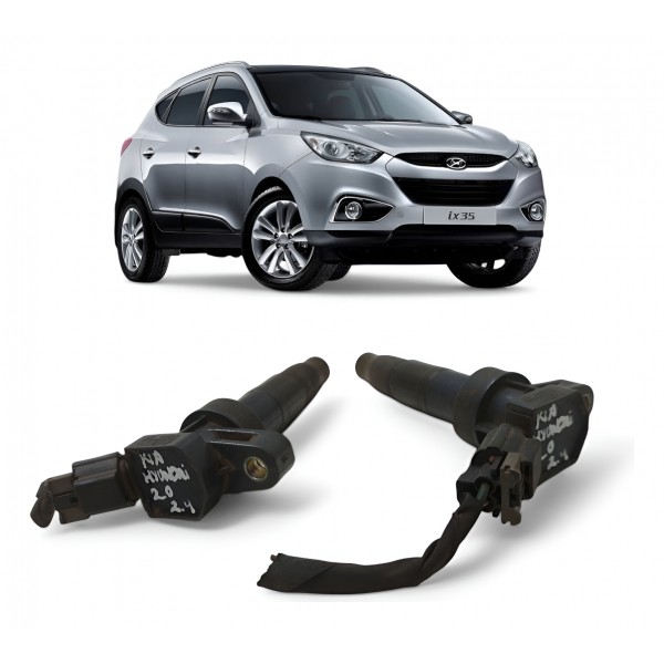 Bobina Ignição Hyundai Ix35 2.0 16v 2010 2011 2012 Orig