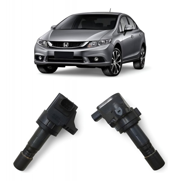 Bobina Ignição Honda Civic G9 2012 2013 2014 2015 2016
