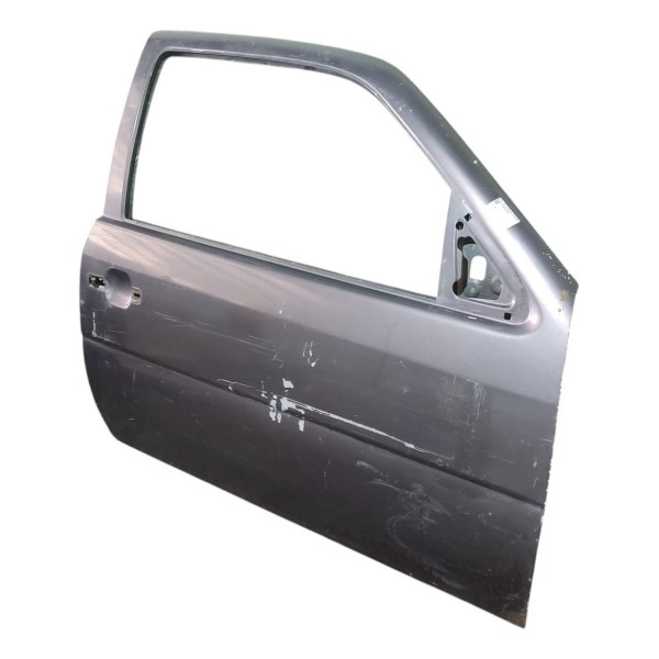 Porta Direita Volkswagen Gol G2 G3 G4 2 Portas 1997 A 2011 Dianteira Direita Cinza-escuro