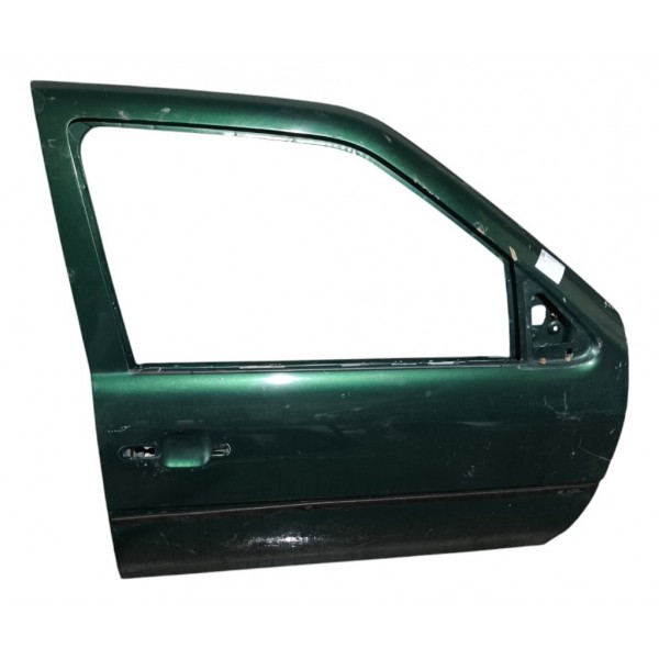 Porta Dianteira Direita Vw Gol G3 G4 2001 2002 2006 2007 Dianteira Direita Verde-escuro