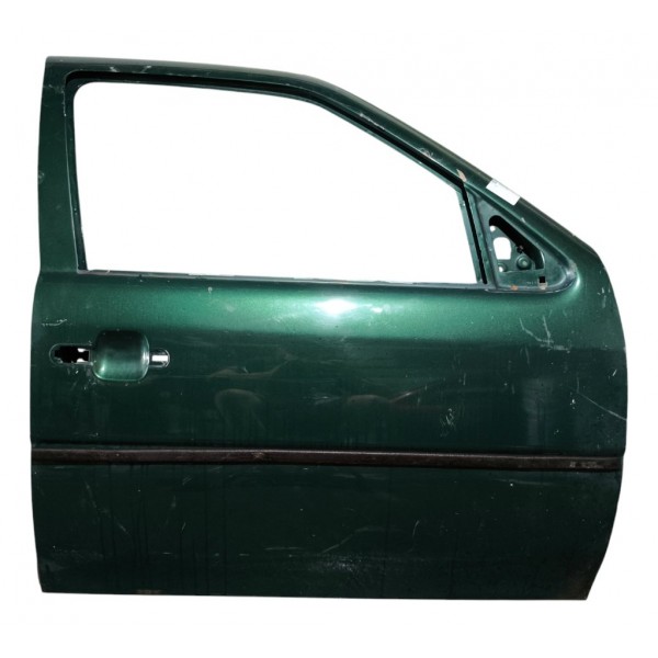 Porta Dianteira Direita Vw Gol G3 G4 2001 2002 2006 2007 Dianteira Direita Verde-escuro