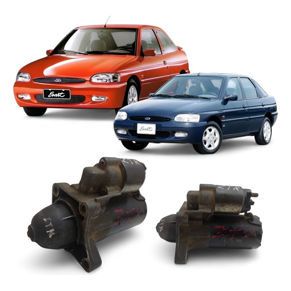 Motor Partida Arranque Ford Escort 1.8 16v 1997 A 1999