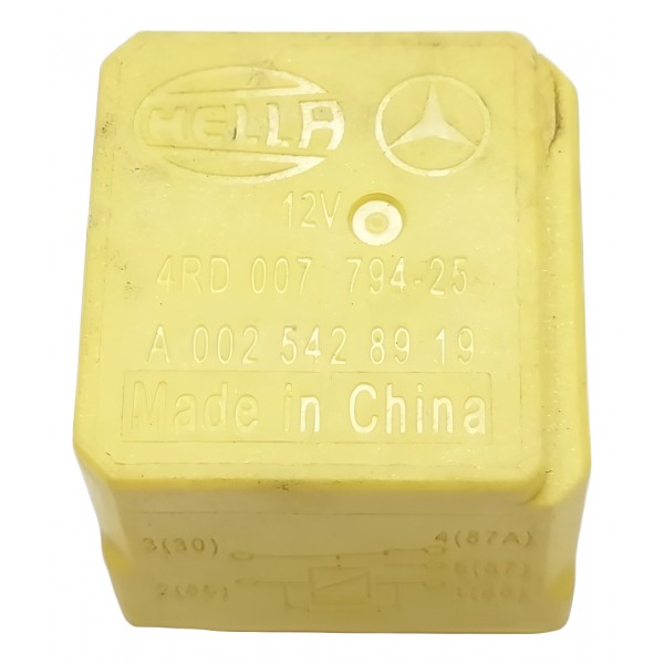 Relé Caixa Fusível 4 Pinos 12v Mercedes Benz A0025428919