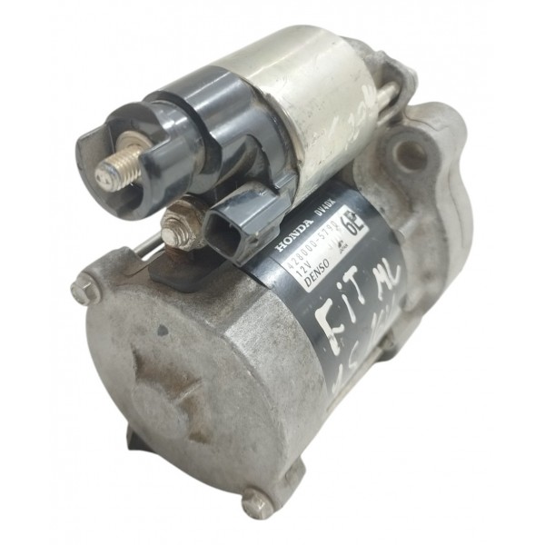 Motor Partida Arranque Honda Fit City 1.4 Manual 2009 A 2014