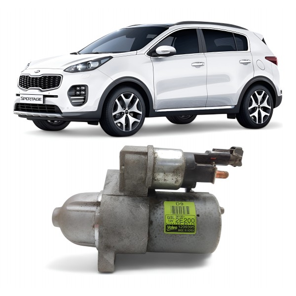 Motor Partida Arranque Kia Sportage 2.0 16v 2018 2019 2020