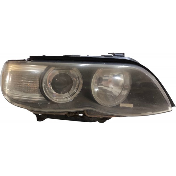 Farol Direito Bmw X5 2000 2001 2002 2003 2004 A 2008 Detalhe Direito/passageiro