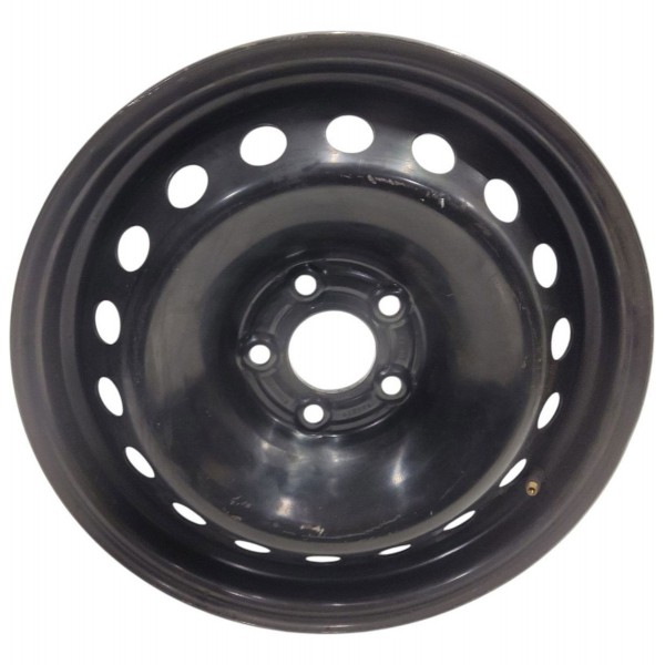 Roda Ferro Aro 16 Estepe Fiat Toro 5x110 5 Furos Original Preto