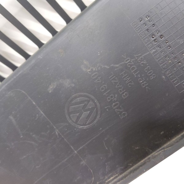 Grade Churrasqueira Esquerdo Vw Fox 2011 2012 2013 A 2018 Preto Fosco