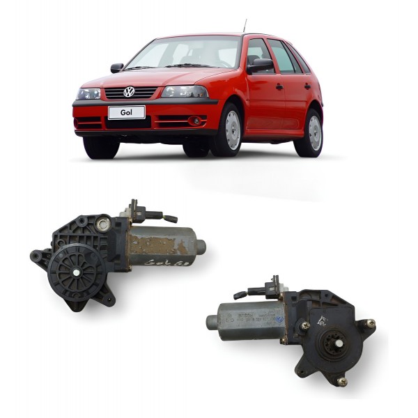Motor Máquina Vidro Dianteira Direita Vw Gol G3 1999 A 2005