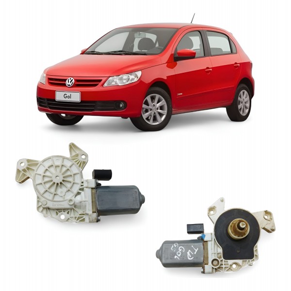 Motor Máquina Vidro Traseira Direita Vw Gol 2009 A 2012