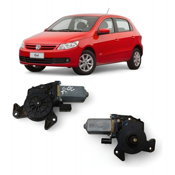 Motor Máquina Vidro Traseira Direita Vw Gol 2009 A 2012