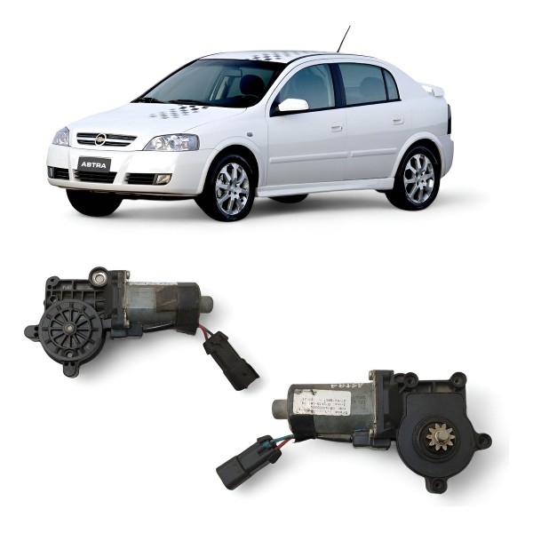 Motor Máquina Vidro Traseira Direita Gm Astra 2004 A 2012