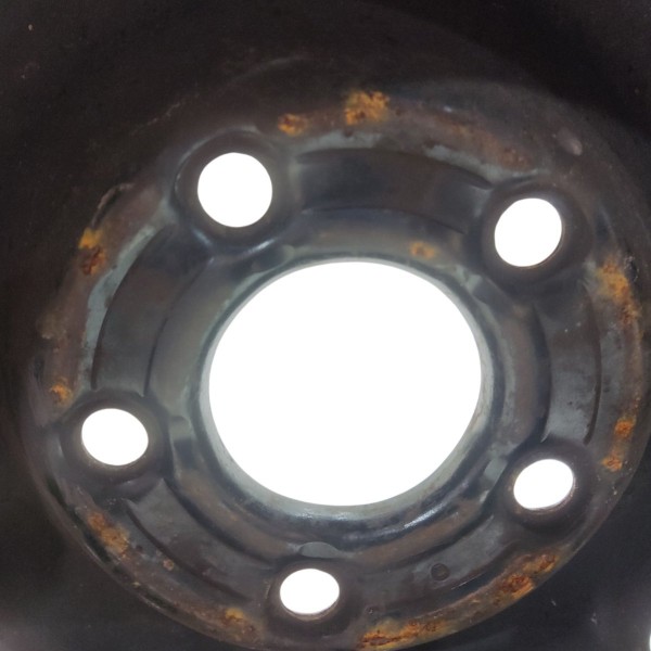 Roda Ferro Aro 15 Gm Vectra Zafira Omega 5 Furos Original Preto