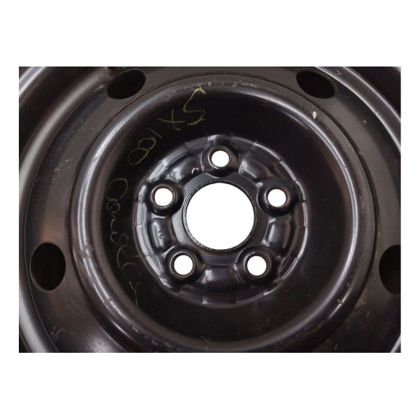 Roda Ferro Aro 15 Estepe Toyota Corolla 15x6jj 5 Furos Preto