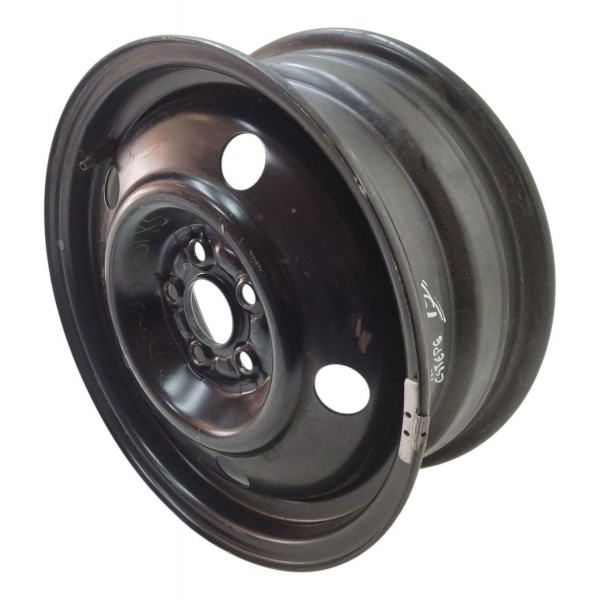 Roda Ferro Aro 15 Estepe Toyota Corolla 15x6jj 5 Furos Preto