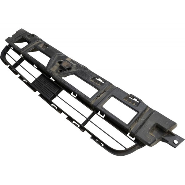 Grade Frontal Parachoque Dianteiro Renault Sandero 2002 2014 Preto Fosco