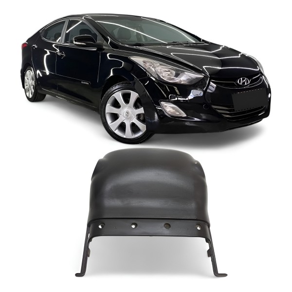 Acabamento Moldura Volante Direção Elantra 2013 2014 2015 Preto Lisa