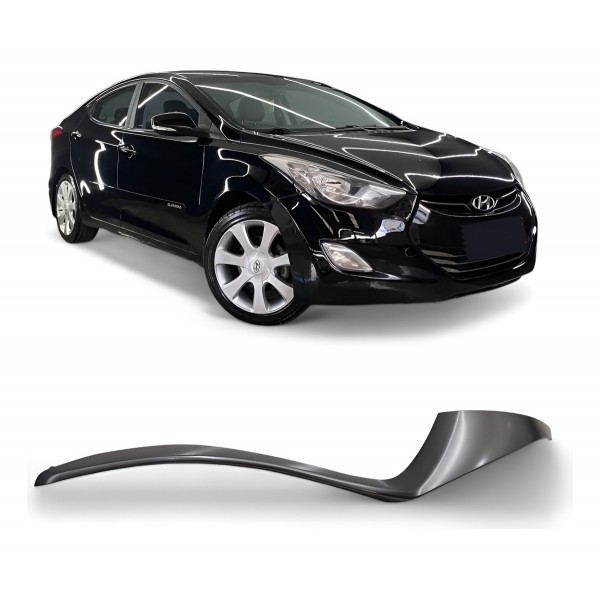 Acabamento Moldura Painel Esquerdo Elantra 2012 2013 2014 Preto