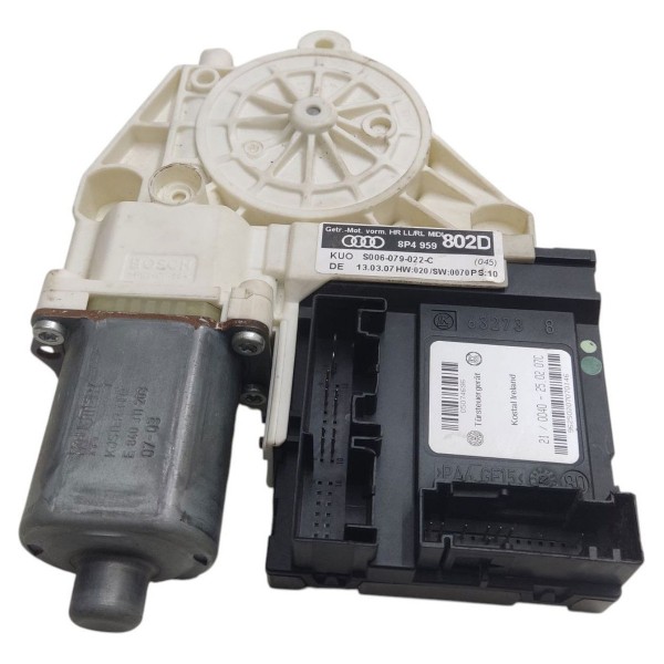 Motor Máquina Vidro Traseira Direita Audi A3 2007 A 2011