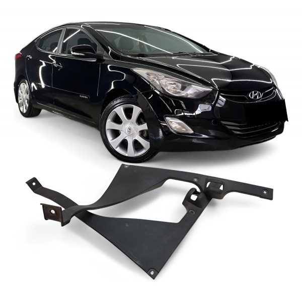 Acabamento Esquerdo Banco Traseiro Hyundai Elantra 2013 Preto