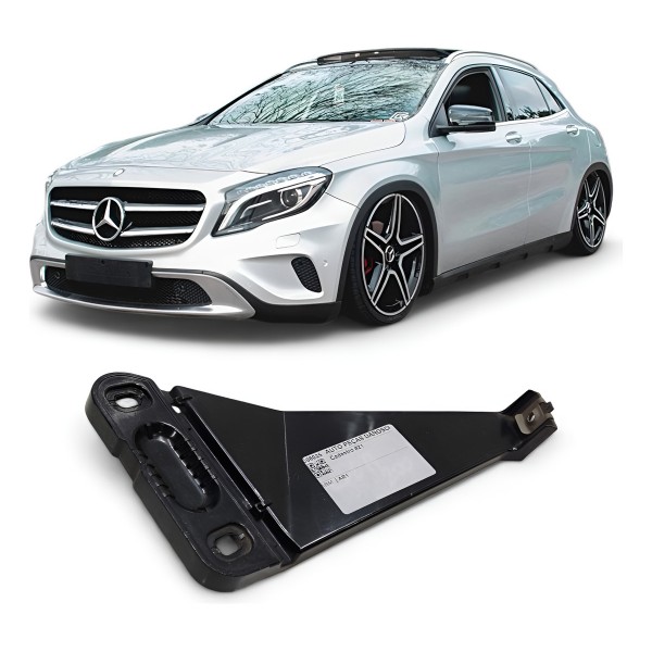 Guia Parachoque Traseiro Gla200 2015 2016 Inferior Esquerdo