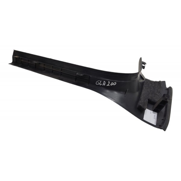 Soleira Porta Mercedes Gla200 2015 2016 Dianteira Esquerda Preto