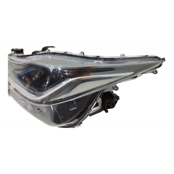 Farol Esquerdo Corolla Híbrido Friso Azul 2020 2021 2022 Led Esquerdo/motorista