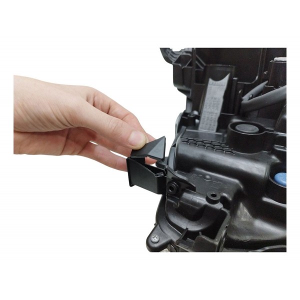 Farol Direito Corolla Híbrido Friso Azul 2020 2021 2022 Led Direito/passageiro