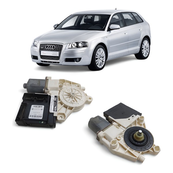 Motor Máquina Vidro Dianteira Esquerda Audi A3 2007 A 2011